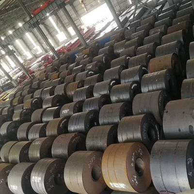 50-300HB উচ্চ শক্তি গরম ঘূর্ণিত কার্বন ইস্পাত কয়েল 1000mm-6000mm