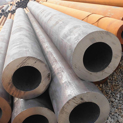 সিউমলেস কার্বন স্টিল পাইপ API 5l / ASTM A53 / ASTM 252 / API 5CT কালো পেইন্টিং