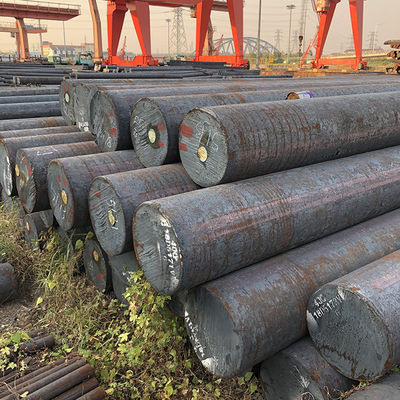 40cr Ck45 16mn গরম ঘূর্ণিত কার্বন ইস্পাত বৃত্তাকার বার 70000 Psi